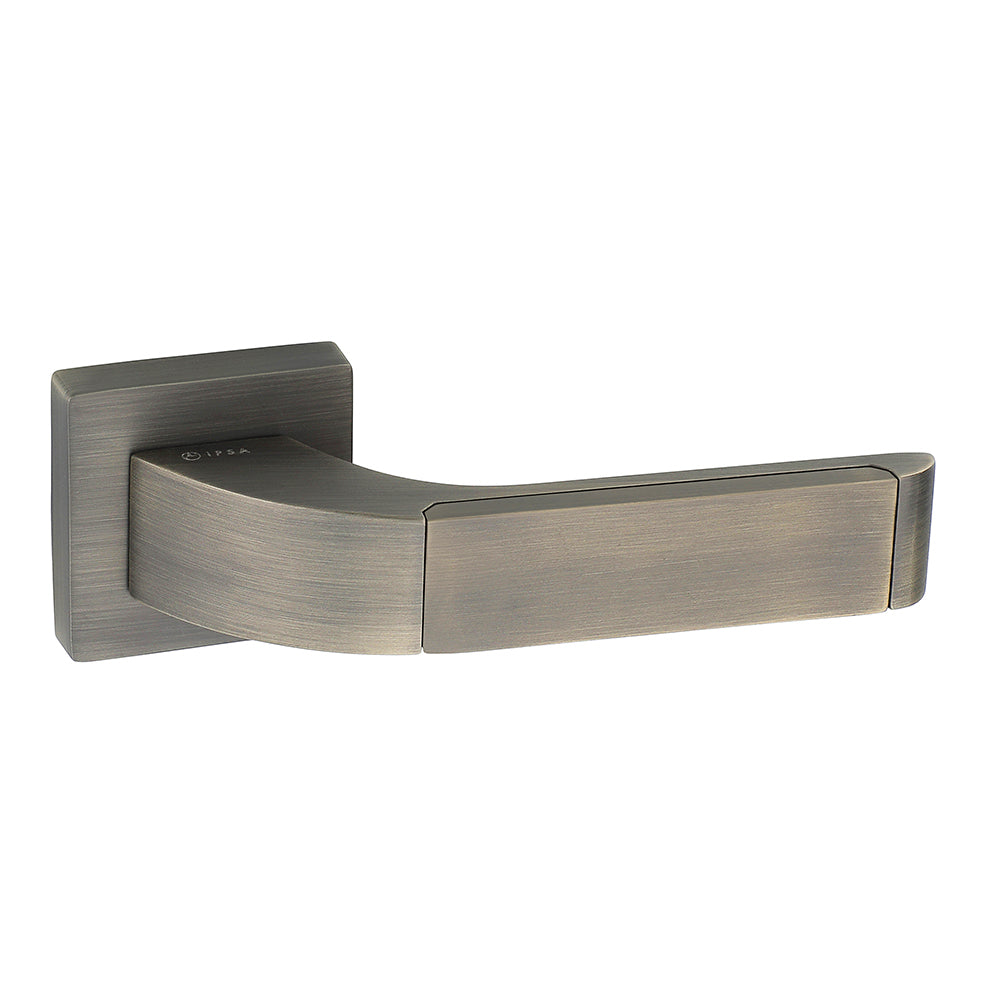 IPSA Jade Iris Series Handle On Rose One Pair without Lock Body and Cylinder Finish: MAB
